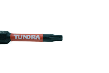 57680 - Tundra Tools T15 Impact Screwdriving Star Bits 57680, 5 pack, impact rated for impact drivers