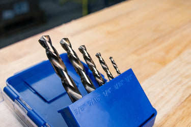 5 Piece Left Hand Drill Bit Set