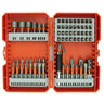 57695 - Tundra Tools 70 Piece Impact Screwdriving Bit Set 57695, 1/4" hex shank, impact rated, includes: Phillips, square, star, slotted, hex, impact nut drivers and impact socket adapter