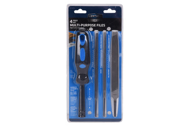 72470 - Century Drill & Tool 72470 Multi-Purpose File Set, 4 Piece