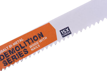07107 - Century Drill & Tool 07107 12" Demolition Series Bi-Metal Reciprocating Saw Blade, 6T, 2 Pack
