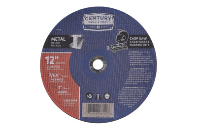 Type 1A (Metal) For Chop Saws and Stationary Machine Cut-Off Wheels