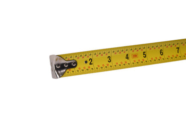 72825 - Century Drill & Tool 72825 Professional Heavy Duty Big Blue Tape Measure, 25-foot, 1-1/4” wide blade, Fractional and Decimal Markings, 11’ Standout