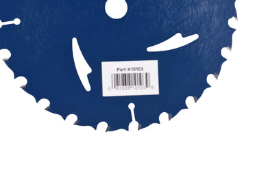 10103 - Century Drill & Tool 10103 7-1/4" 24T Contractor Series Carbide Saw Blade, Thin Kerf, Heat Resistant, Non-Stick Coating, Durable, Precise