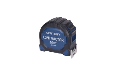 72840 - Century Drill & Tool 72840 Contractor Fractional/Metric Tape Measure, 16 Foot