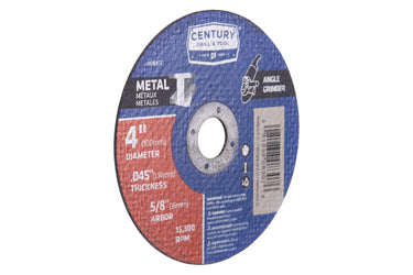 08307 - Century Drill & Tool 08307 4" X .045" Metal Cutoff Wheel