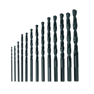 13 Piece High Speed Steel Drill Bit Set