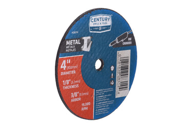 08314 - Century Drill & Tool 08314 4" Diameter X 1/16" Cutoff Wheel