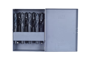 47408 - Century Drill & Tool 47408 Black Oxide Silver and Deming Drill Bit Set, 8 Piece