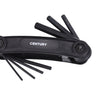 64306 - Century Drill & Tool 64306 Folding Metric Hex Key Set, 7 Piece